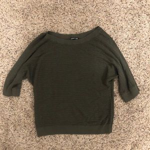 Adorable Green Thin Sweater